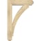 Ekena Millwork Thorton Craftsman Rough Sawn Bracket w/ Offset Brace, Douglas Fir, 6"W x 22"D x 34"H BKT0604X22X34THR04RDF - alternate 2